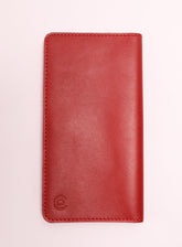 One Piece Long Wallet By Gilani Pull Up Red - GIL24MW 08